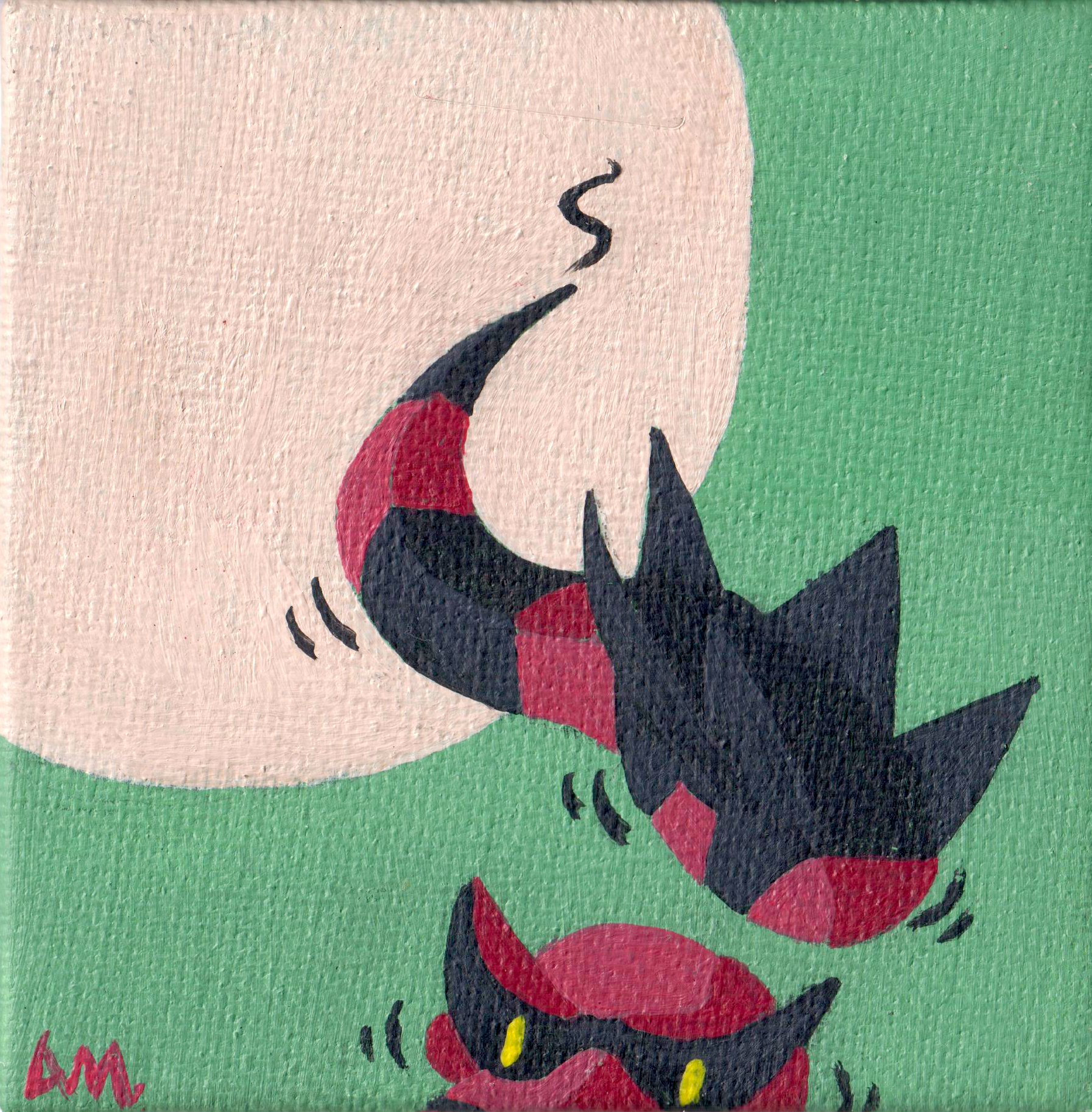 Krookodile Mini Canvas
