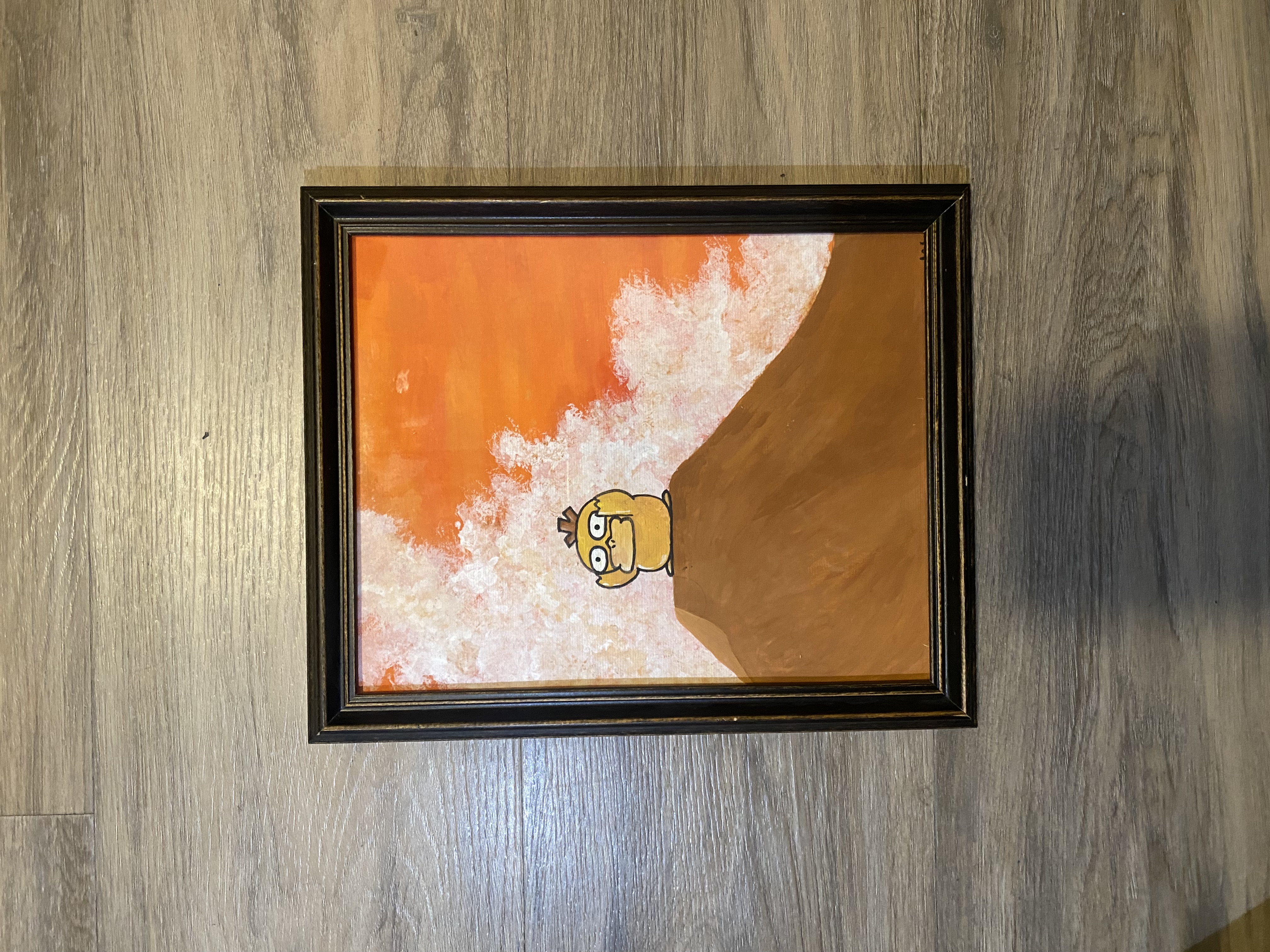 Psyduck in the desert