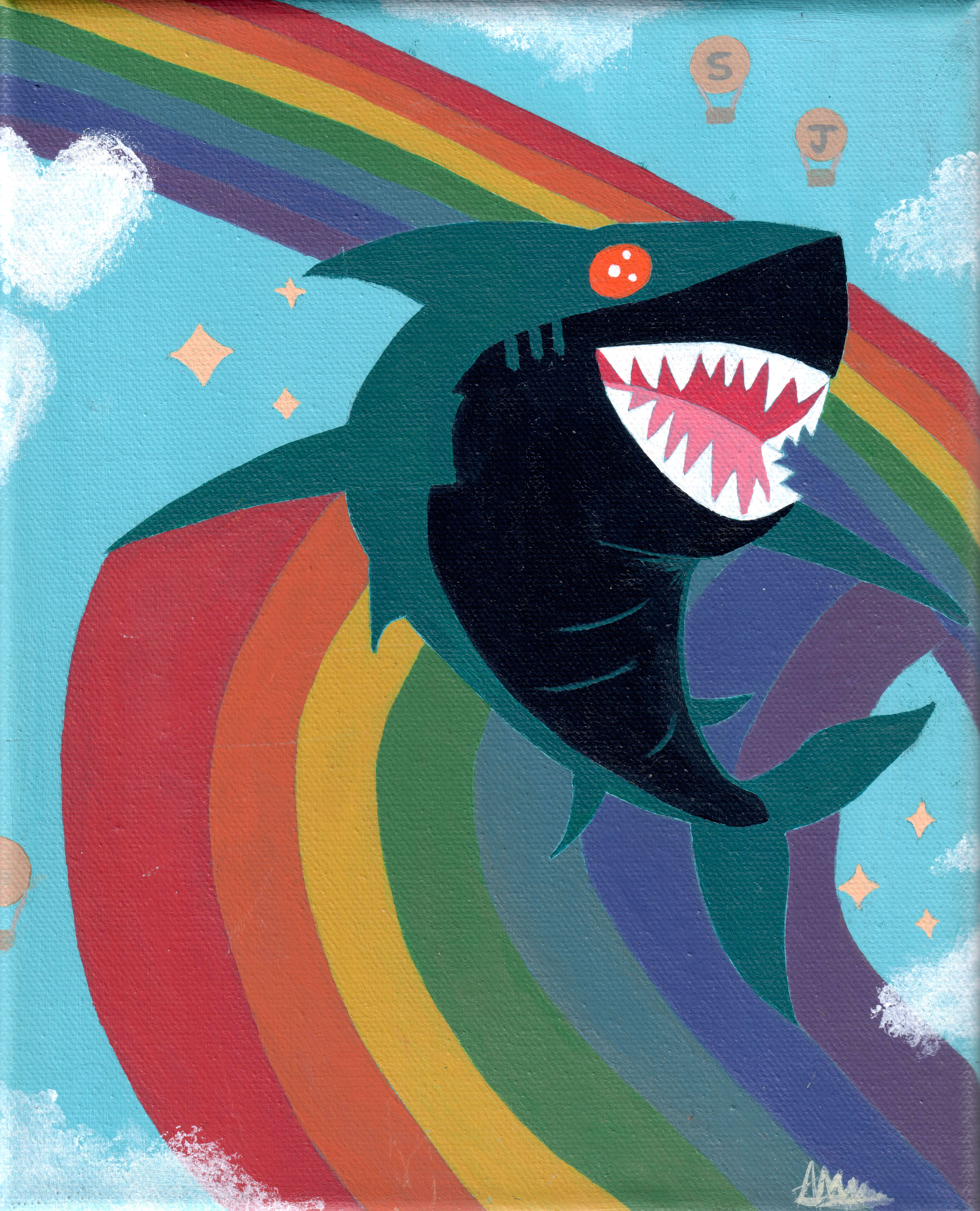 San Jose Sharks Painting